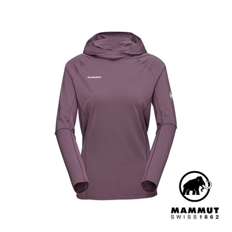 MAMMUT 長毛象 Selun FL Sun Hoody Women 機能套頭連帽上衣 波動紫 女款 #1016-01430