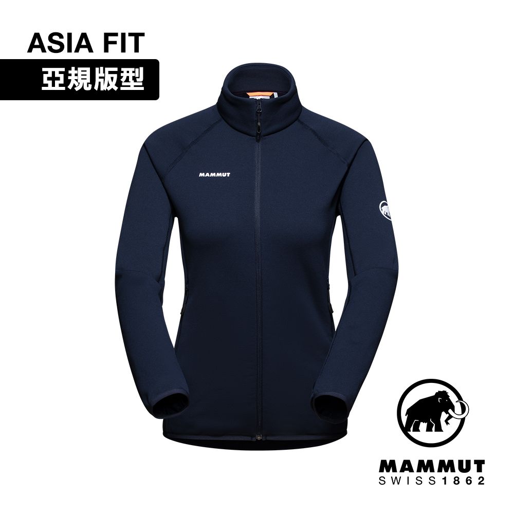 MAMMUT 長毛象 Aconcagua ML Jacket AF W 刷毛機能立領外套 女款 海洋藍 #1014-04452