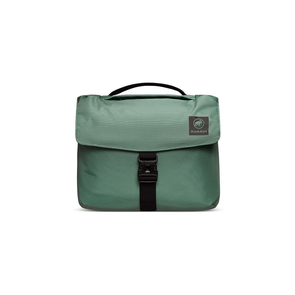 MAMMUT 長毛象 Xeron Messenger 8L 經典日常健行側背包 深玉石綠 #2810-00450