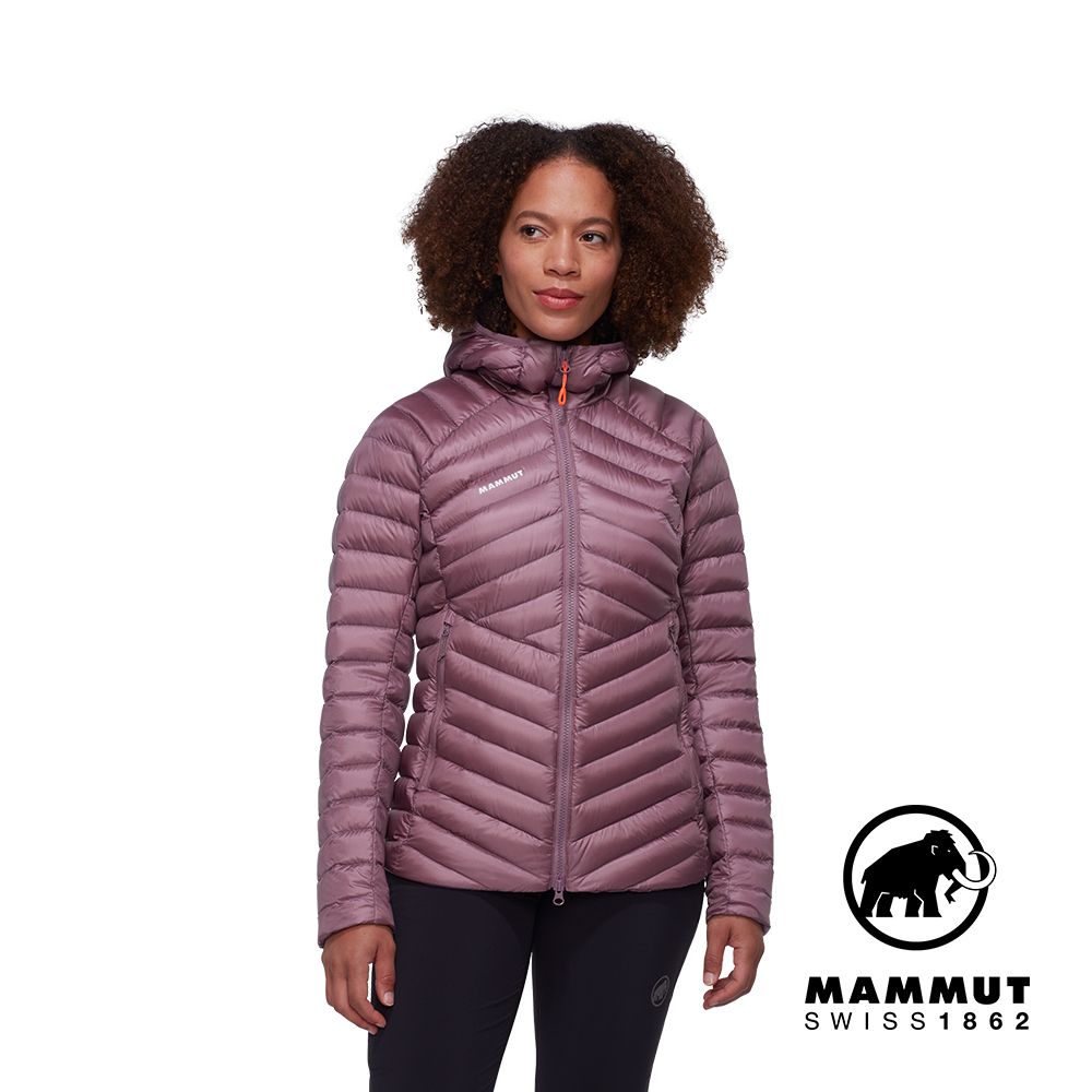 MAMMUT 長毛象 Broad Peak IN Hooded Jkt W 防潑水羽絨外套 女款 波動紫/黑 #1013-02971