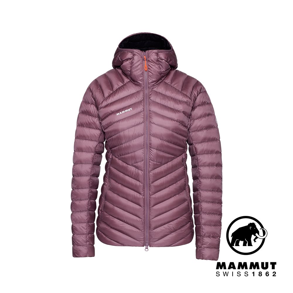 MAMMUT 長毛象 Broad Peak IN Hooded Jkt W 防潑水羽絨外套 女款 波動紫/黑 #1013-02971