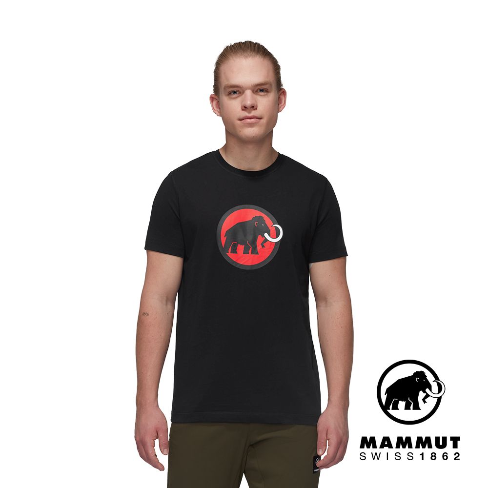 MAMMUT 長毛象 Mammut Core T-Shirt Classic M 機能短袖T恤 男款 黑色 #1017-05891