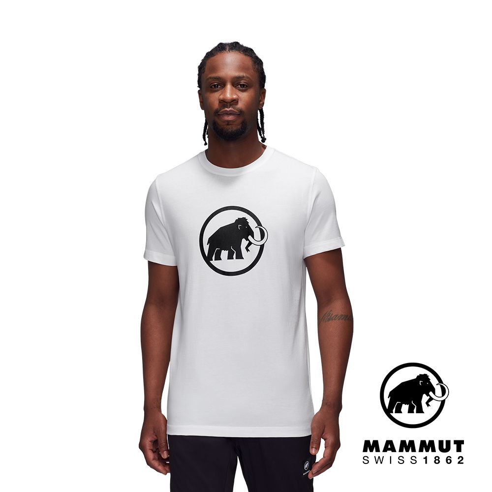 MAMMUT 長毛象 Mammut Core T-Shirt Classic M 機能短袖T恤 男款 白色 #1017-05891