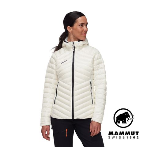 MAMMUT 長毛象 Broad Peak IN Hooded Jkt W 防潑水羽絨外套 女款 白色 #1013-02971