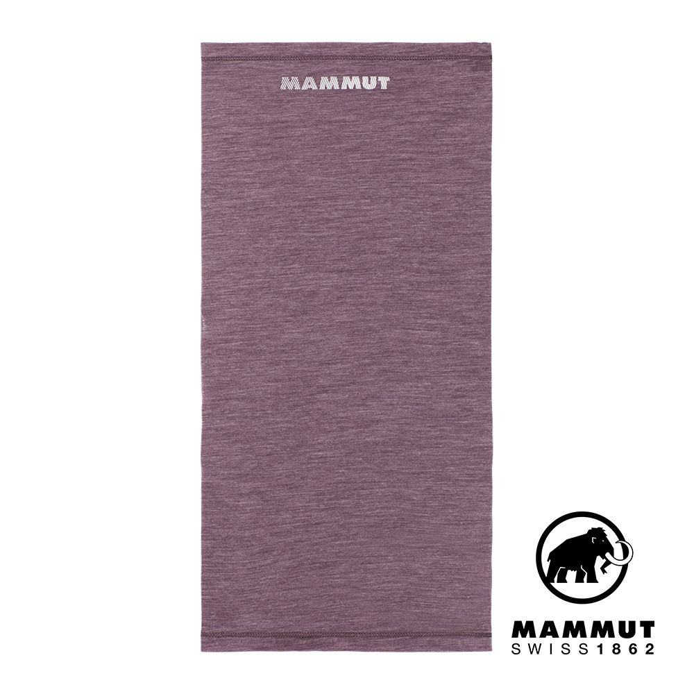 MAMMUT 長毛象 Tree Wool Neck Gaiter 羊毛混紡快乾抗臭頭帶 波動紫 #1191-01940