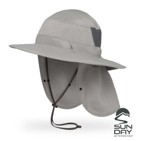 【SUNDAY AFTERNOONS】抗UV透氣護頸圓盤帽Backdrop Boonie(礦石灰)_2A02899B-331