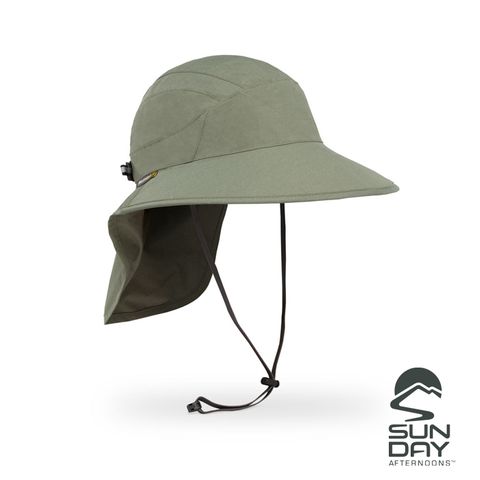 SUNDAY AFTERNOONS】抗UV防水透氣護頸帽Ultra Adventure Storm Hat(松樹綠)_3A01558B -  PChome 24h購物