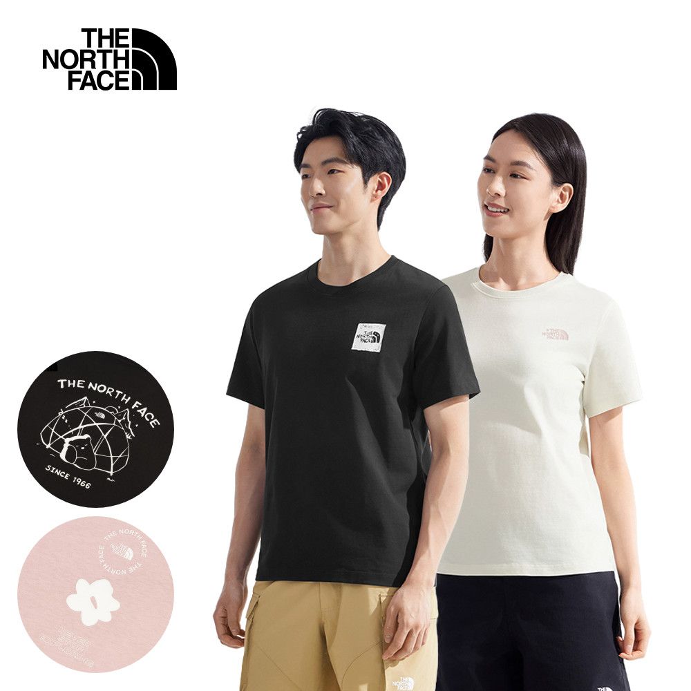 The North Face 北面 男女印花短袖T恤(多款任選)