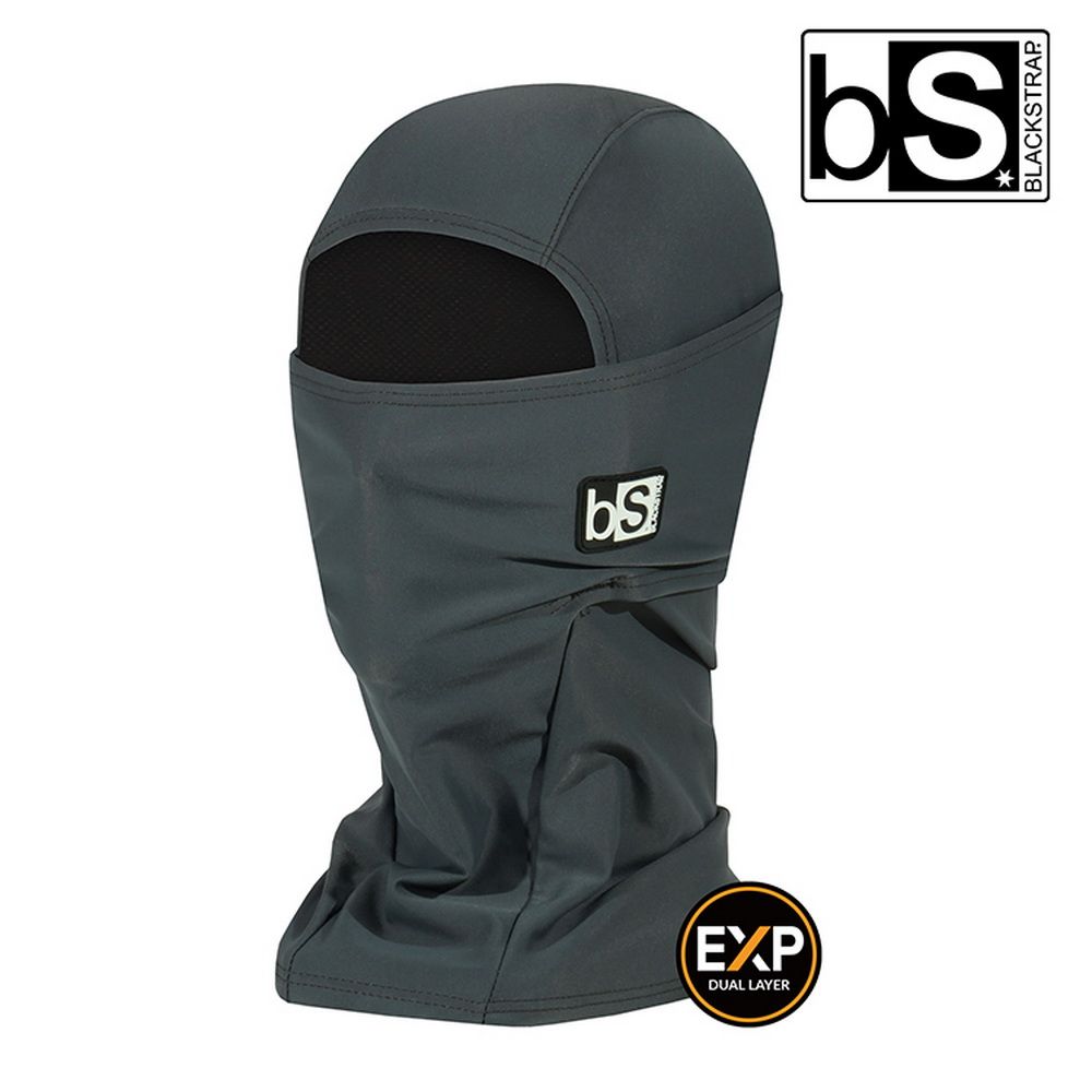 BlackStrap  Exp Hood Balaclava-S 雙層保暖多功能頭套【Granite/炭灰】