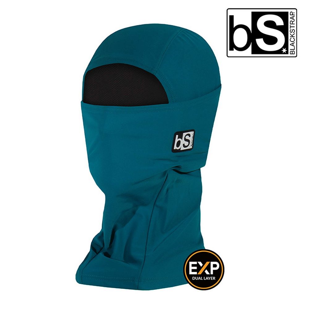 BlackStrap  Exp Hood Balaclava-S 雙層保暖多功能頭套【Mallard/藍綠】