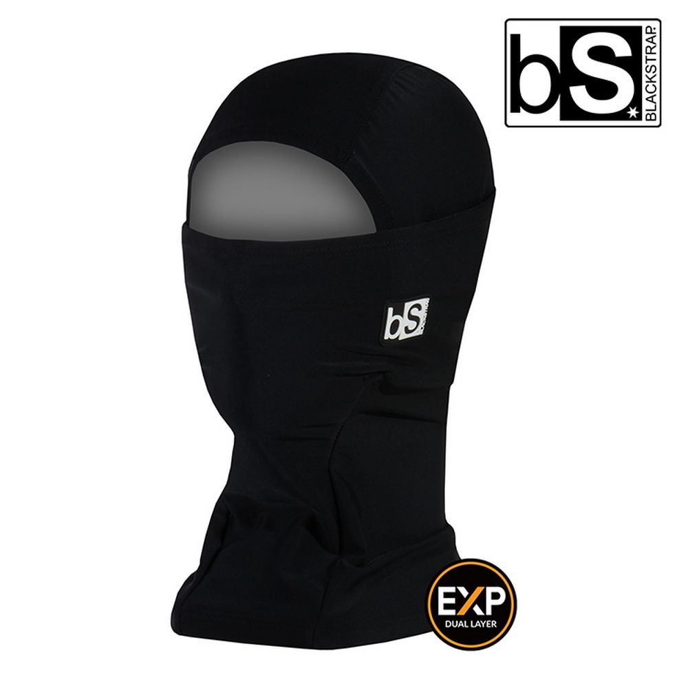 BlackStrap  Exp Hood Balaclava-S 雙層保暖多功能頭套【Black/黑】