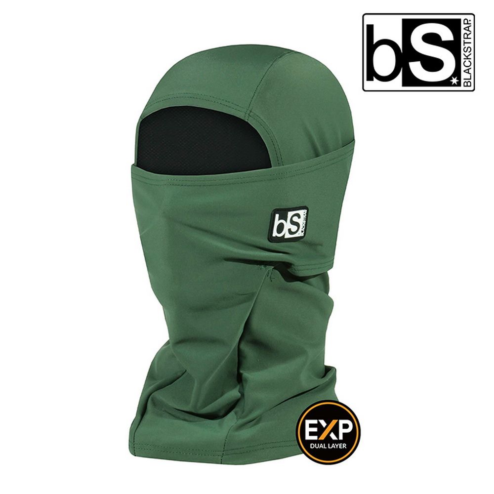 Olive BlackStrap Exp Hood Balaclava-S 雙層保暖多功能頭套【/橄欖綠】