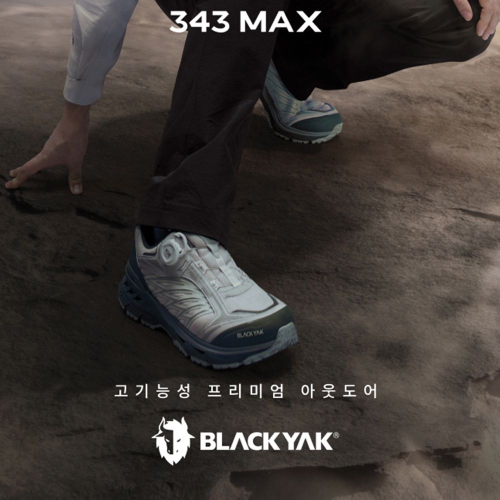 BLACKYAK 343 MAX D GTX防水健行鞋(灰色)-BOA 防水鞋|BYDB1NFH43