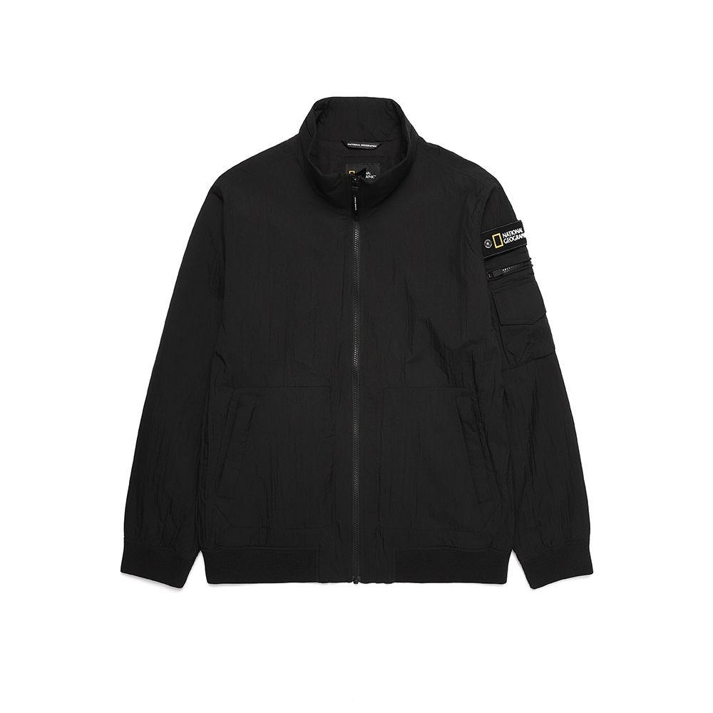 National Geographic 國家地理 男 INSIDE HOODIE BLOUSON  外套 炭黑-N211MJP130198