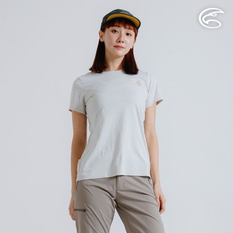 ADISI 女WINCOOL涼感乾爽機能圓領T AL2411013 / 浮石米