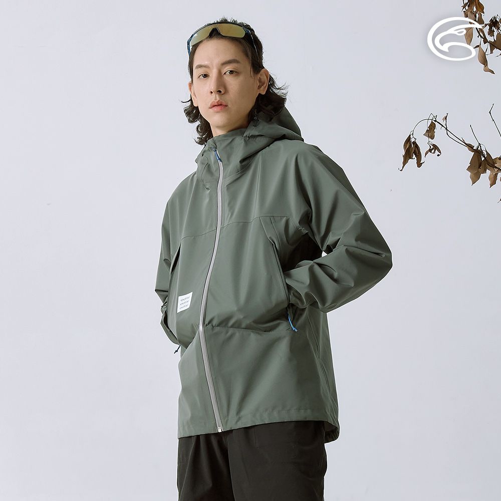 ADISI 男輕薄3L防水透濕超透氣耐磨登山外套 AJ2491035 / 鼠尾草