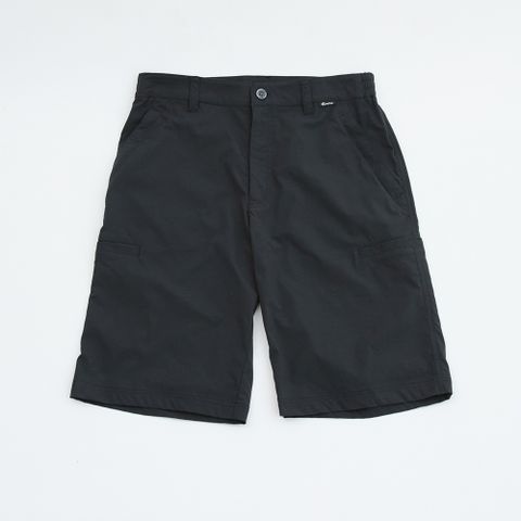 ADISI 男Supplex格紋速乾及膝短褲 AP2411046 / 夜幕黑