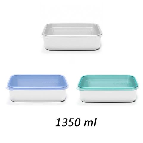 美國優康 U-Konserve 通過 LFGB 食品安全等級認證不鏽鋼保鮮盒/冷凍盒/儲存盒/便當盒 1350ml_UK004