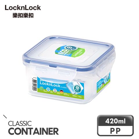 LocknLock 樂扣樂扣 PP保鮮盒420ML(HPL850)