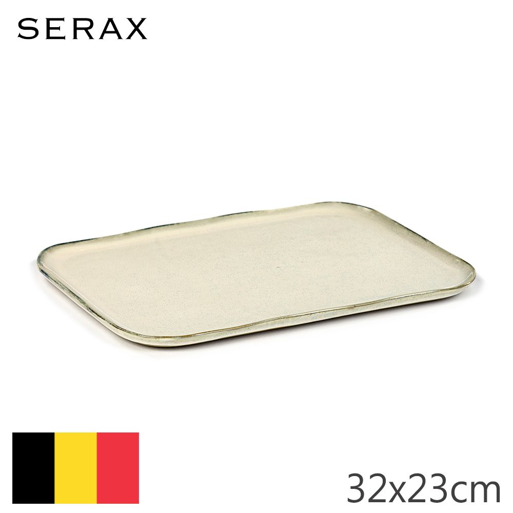 Serax 比利時製MERCI N1長方盤32x23cm-白