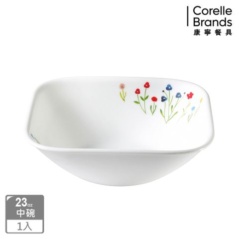 Corelle Brands 康寧餐具 春漾花朵方形23oz小碗