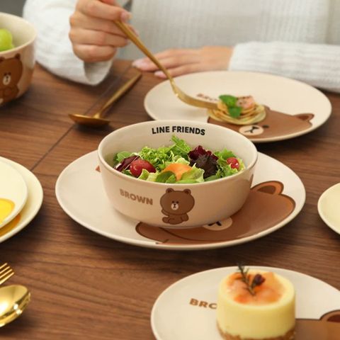 LINE FRIENDS 陶瓷餐具禮盒