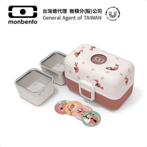 MONBENTO 【法國】兒童便當盒 靈氣萌狐