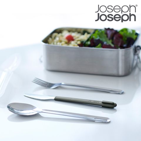 【Joseph Joseph】隨行不鏽鋼餐具三件組