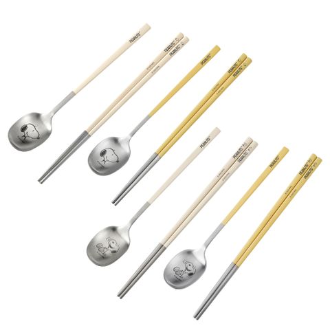 Corelle Brands 康寧餐具  SNOOPY不鏽鋼匙筷組 兩入組 (四款可選)