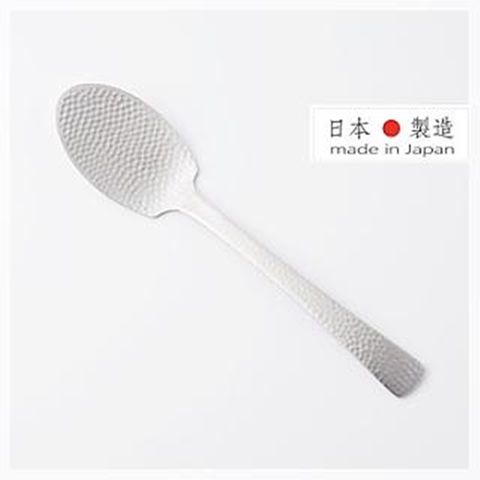 【NAGOMI】日本製 槌目手感不鏽鋼刨冰匙