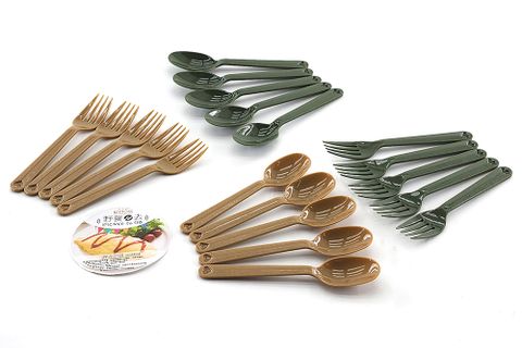 皇家之星-點心餐叉/餐匙 (10入組)