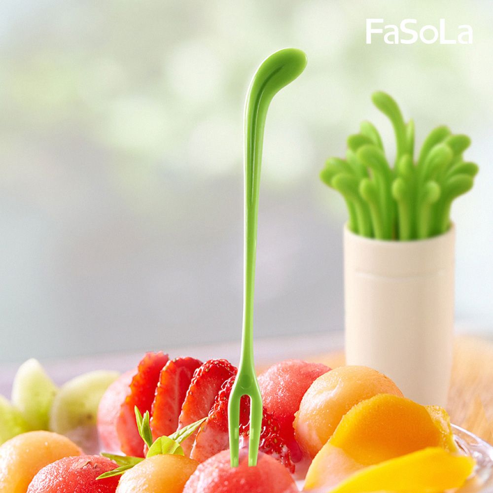 FaSoLa  創意蘿蔔造型水果叉