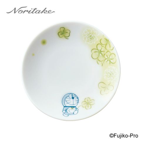 【NORITAKE】哆啦A夢-三葉草系列 醬油碟10.4CM(新品上市)
