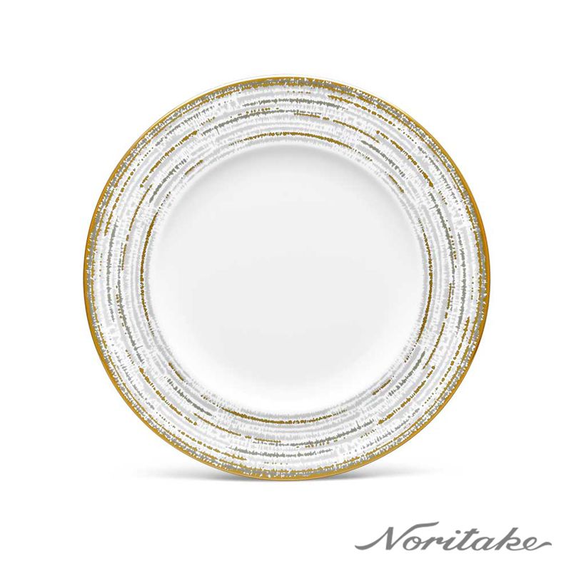 Noritake 夏日金輪-西式圓盤24.5CM(骨瓷)