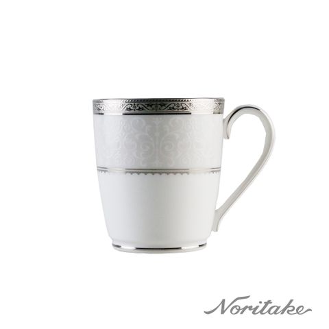 【Noritake】華麗年代銀邊-馬克杯