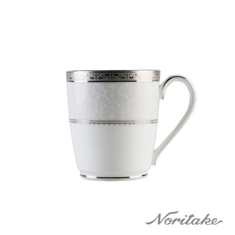 Noritake 華麗年代銀邊-馬克杯