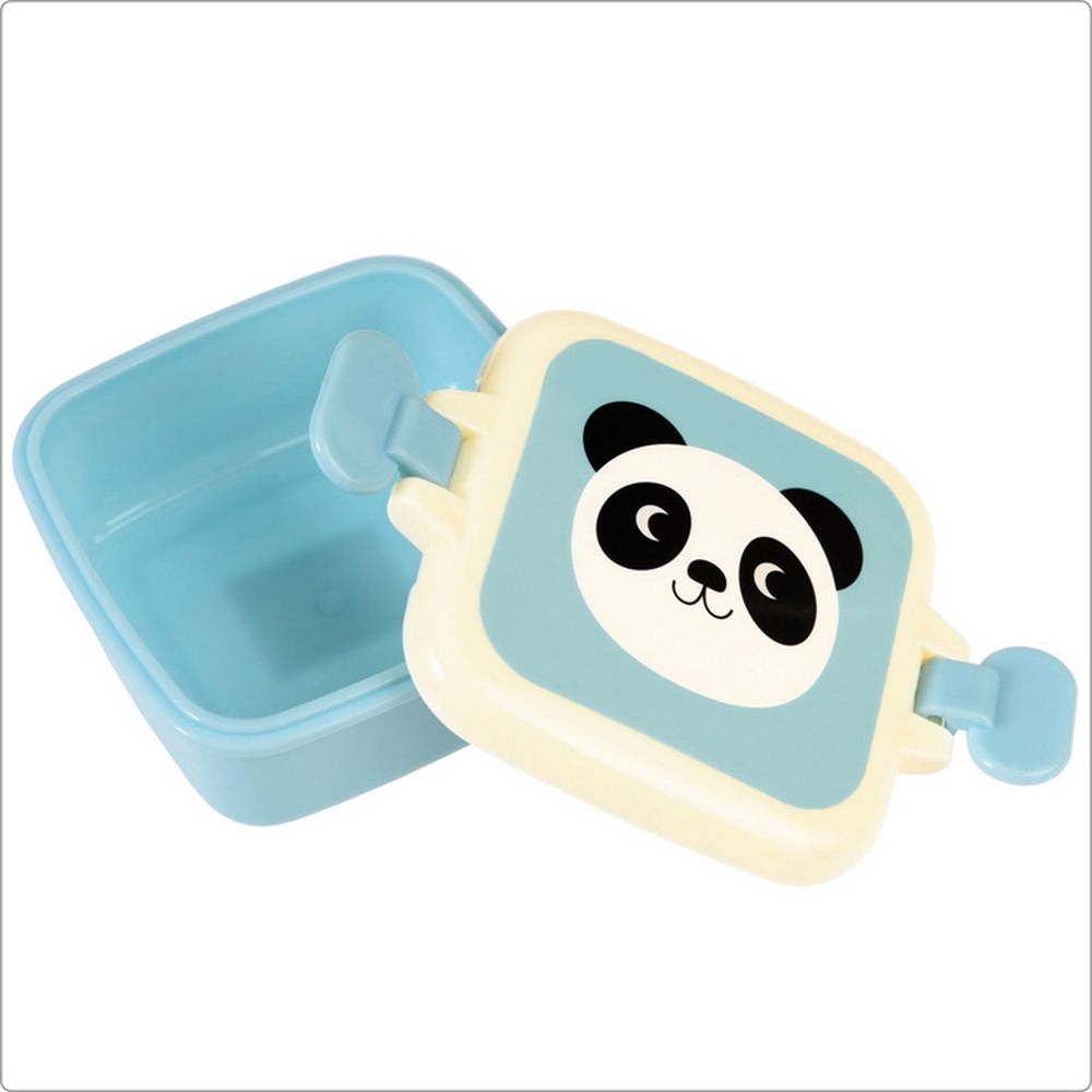 Rex LONDON 英國 密封保鮮盒(熊貓100ml) / 收納盒 環保餐盒 便當盒 野餐