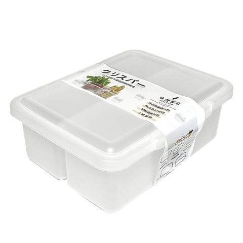 吉米優品四格保鮮盒/食物保存盒(1入)