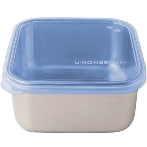 美國優康 U-Konserve 通過 LFGB 食品安全等級認證 / CPSIA 檢驗不鏽鋼便當盒 1500ml_宇宙藍_UKS002