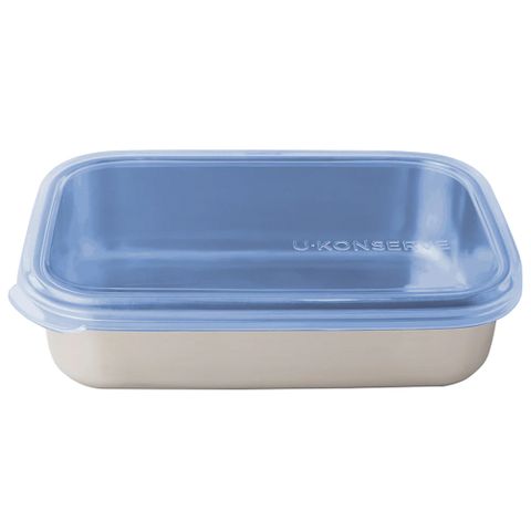 美國優康 U-Konserve 通過 LFGB 食品安全等級認證 / CPSIA 檢驗不鏽鋼便當盒 750ml_宇宙藍_UKR008