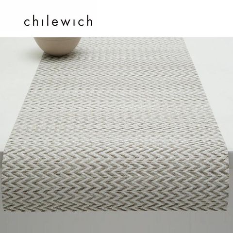 Chilewich 美-毛編Quill系列-長桌旗36X183CM-(沙丘色/Sand)