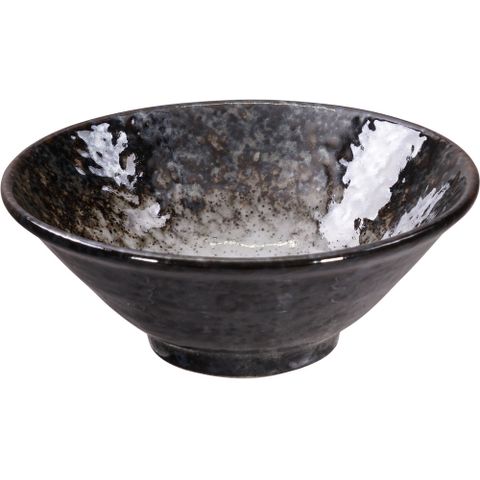 Tokyo Design 陶製餐碗(岩紋黑10.5cm)