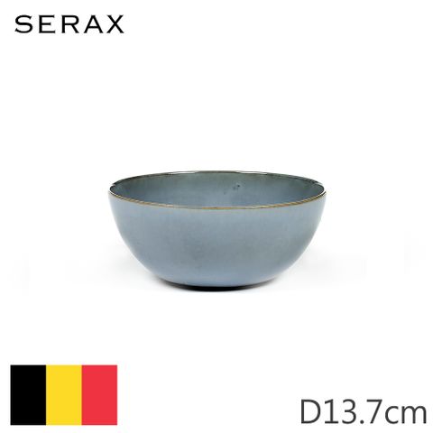 【Serax】比利時ALG圓碗D13.7cm-煙燻藍