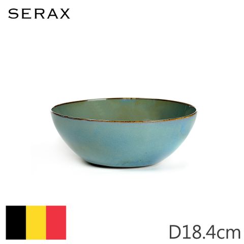 Serax 比利時ALG圓碗D18.4cm-煙燻藍