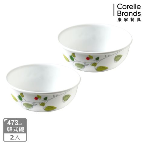 Corelle Brands 康寧餐具 綠野微風473ml韓式湯碗2件組