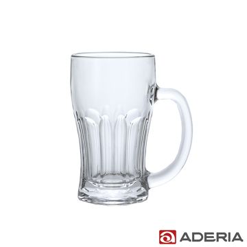 ADERIA 日本進口玻璃啤酒杯380ml(輕酌款)