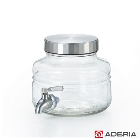 【ADERIA】日本進口時尚玻璃飲料桶 2L