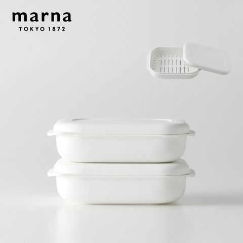 Marna 冷凍微波米容器-大(250g)-2入