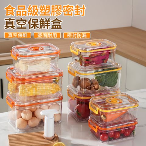 LZQ 食品級塑膠密封真空保鮮盒