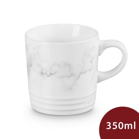 LC 英式馬克杯 350ml 典雅石紋/雪花白 無紙盒